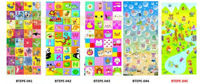 EPE play mat designs at stock